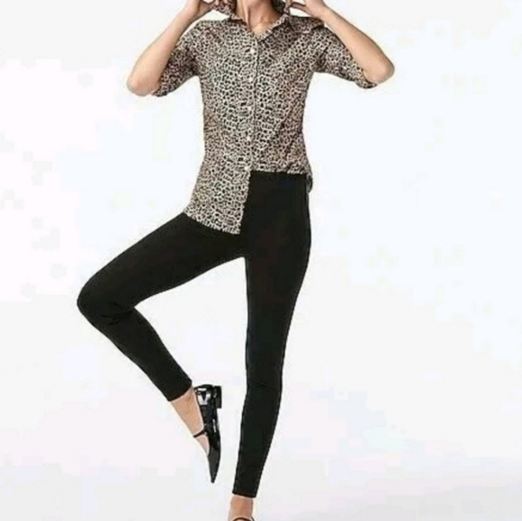 J. Crew The Gigi black leggings size zipper size 0 - Picture 1 of 9